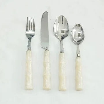 SID : Mother of Pearl 5 Pcs Cutlery Set