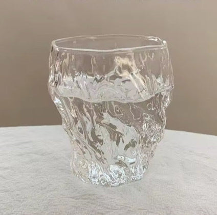 SULLY – Oregelbundet Glas i Borosilikat, 300 ml, Enskilt Glas