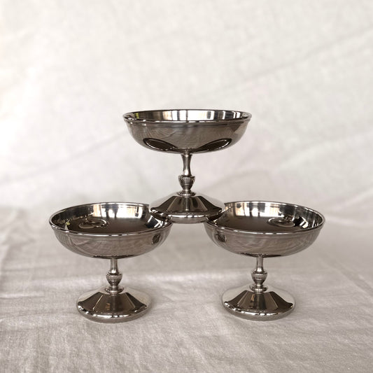 SUMMER : STAINLESS STEEL CHAMPAGNE AND ICE CREAM COUPE
