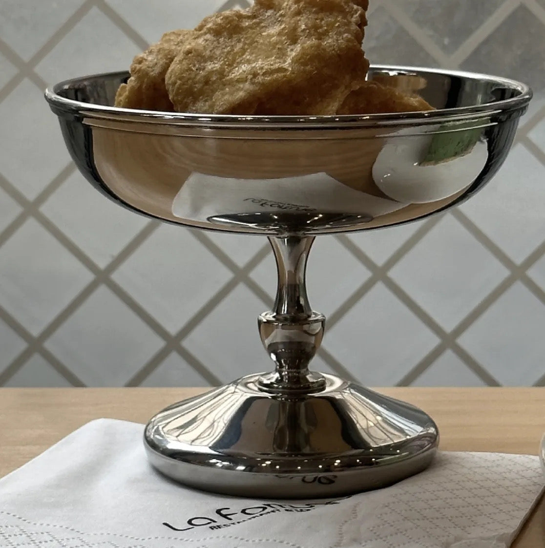 SUMMER : STAINLESS STEEL CHAMPAGNE AND ICE CREAM COUPE